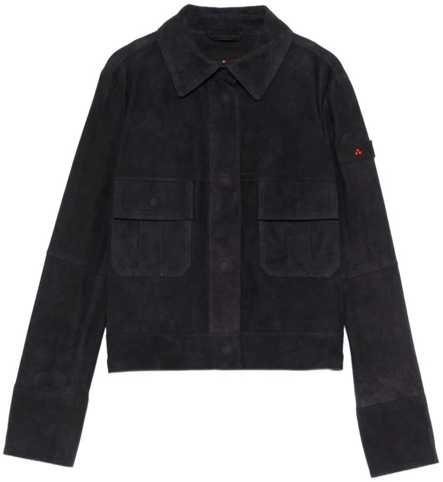 Peuterey Coats Blu Grafite Blauw