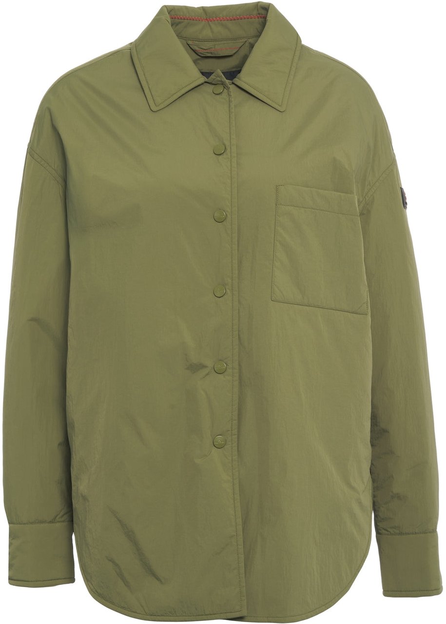 Peuterey Padded overshirt 'Zelia' Groen