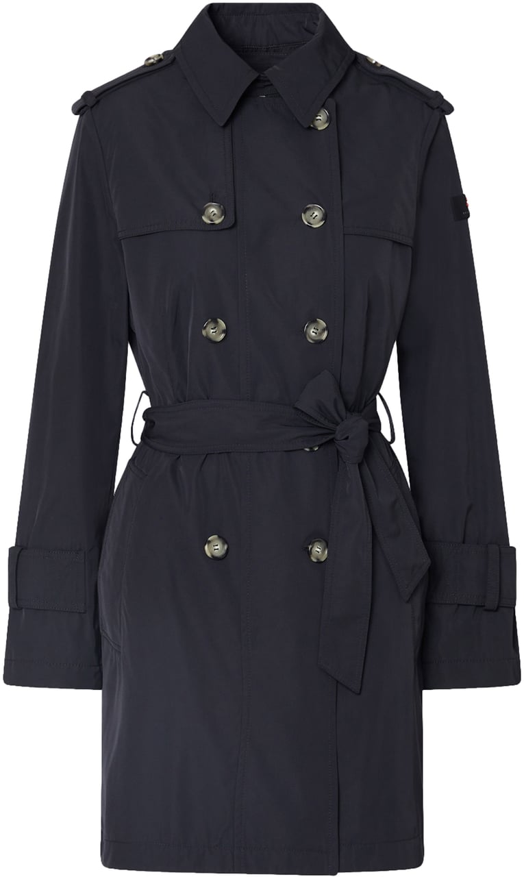 Peuterey Coats Blu Grafite Blauw