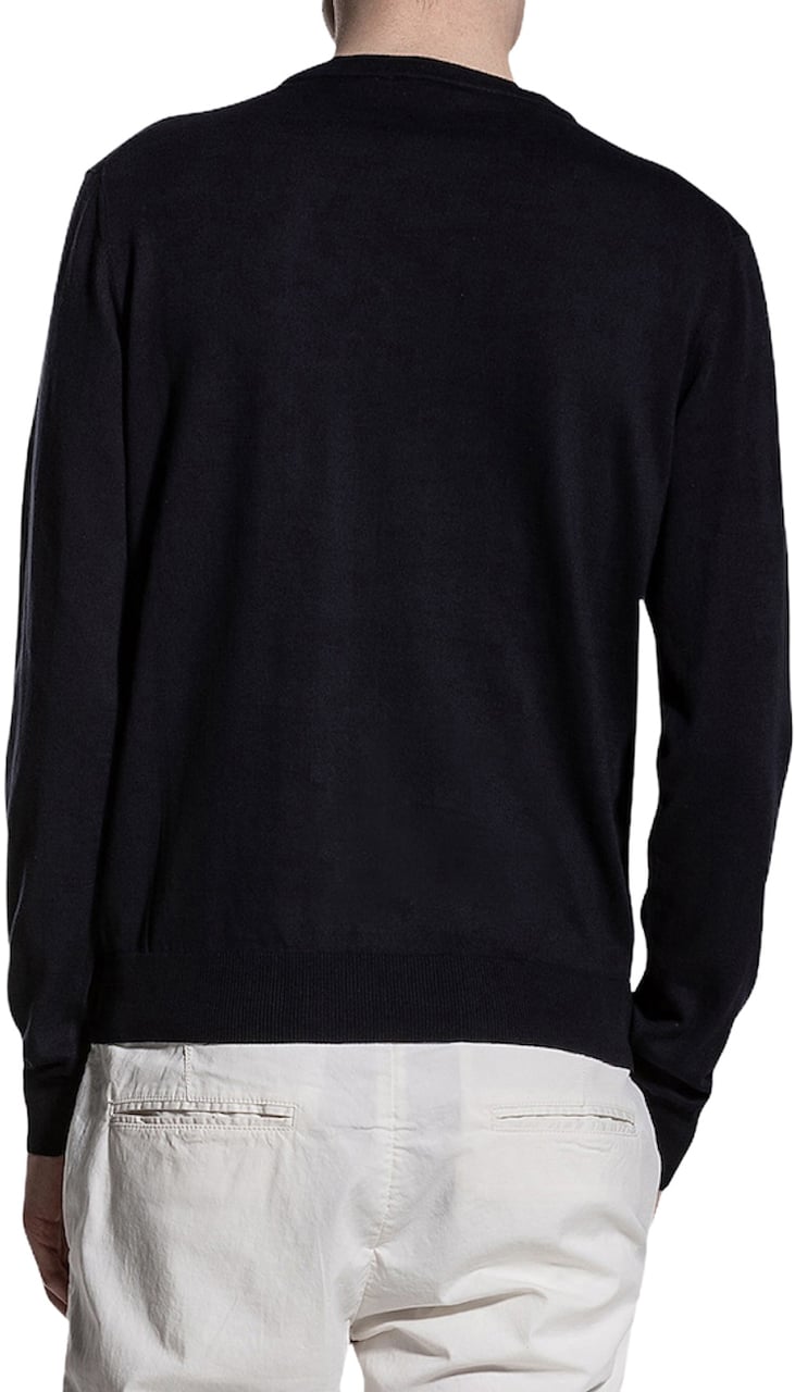 Peuterey Dodos Katoenen Zomer  Trui Donkerblauw Blauw