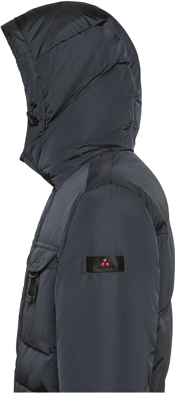 Peuterey Aiptek NBE 03 Fur Graphite Blue Blauw