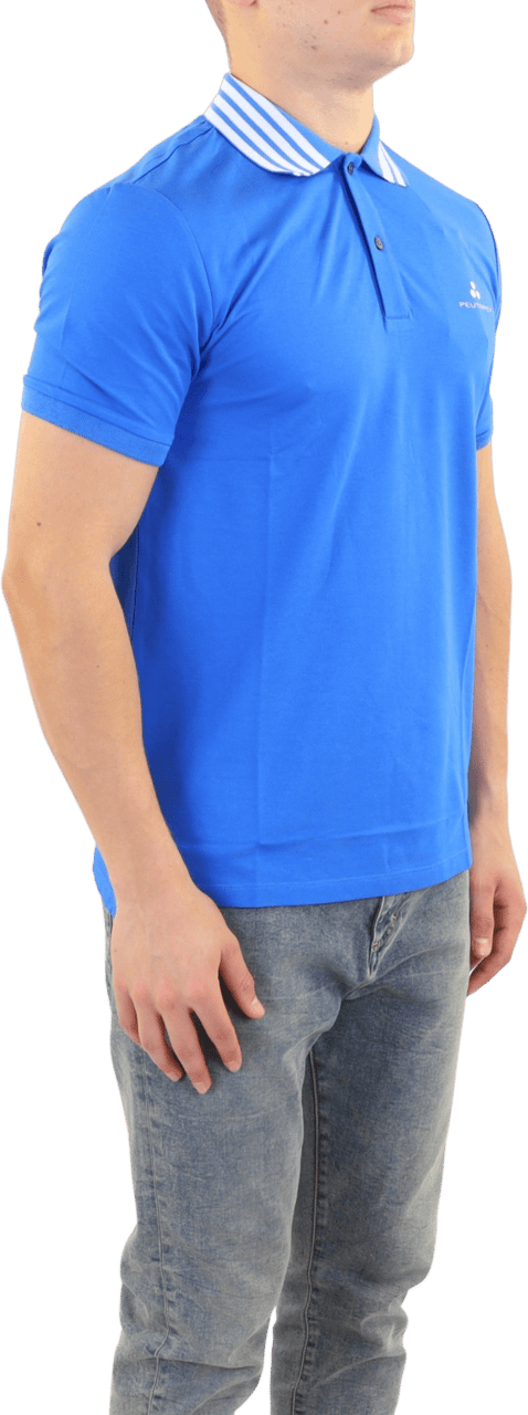 Peuterey Heren Prile Polo Blauw Blauw