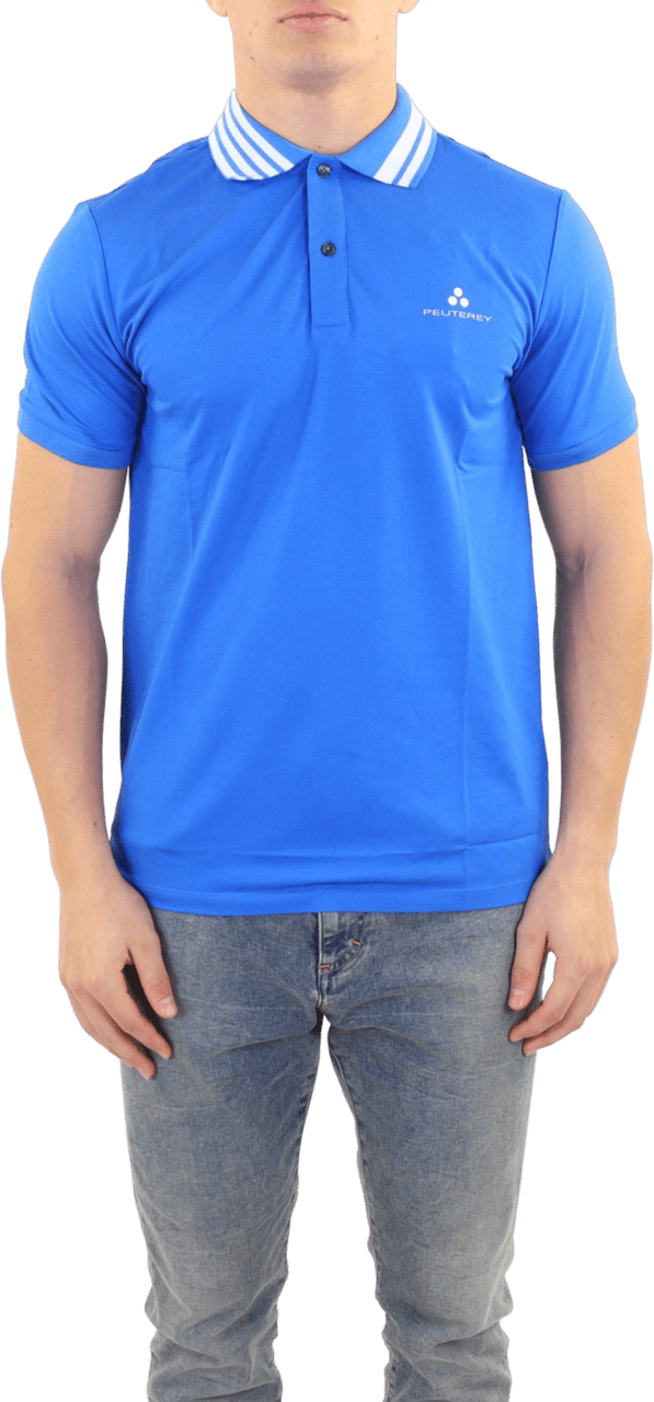 Peuterey Heren Prile Polo Blauw Blauw