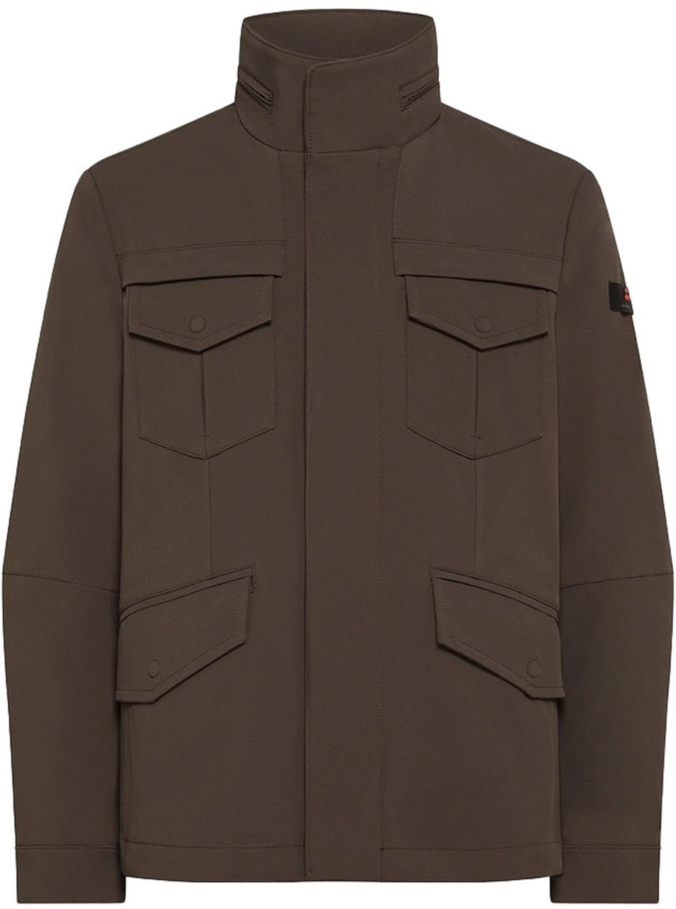 Peuterey Coats Chocolate Brown Bruin