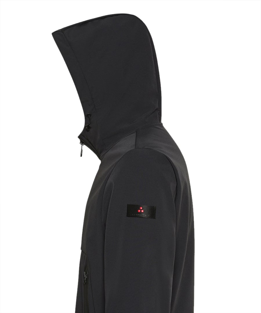Peuterey Breme TA Jacket  in  Crow/Black Divers