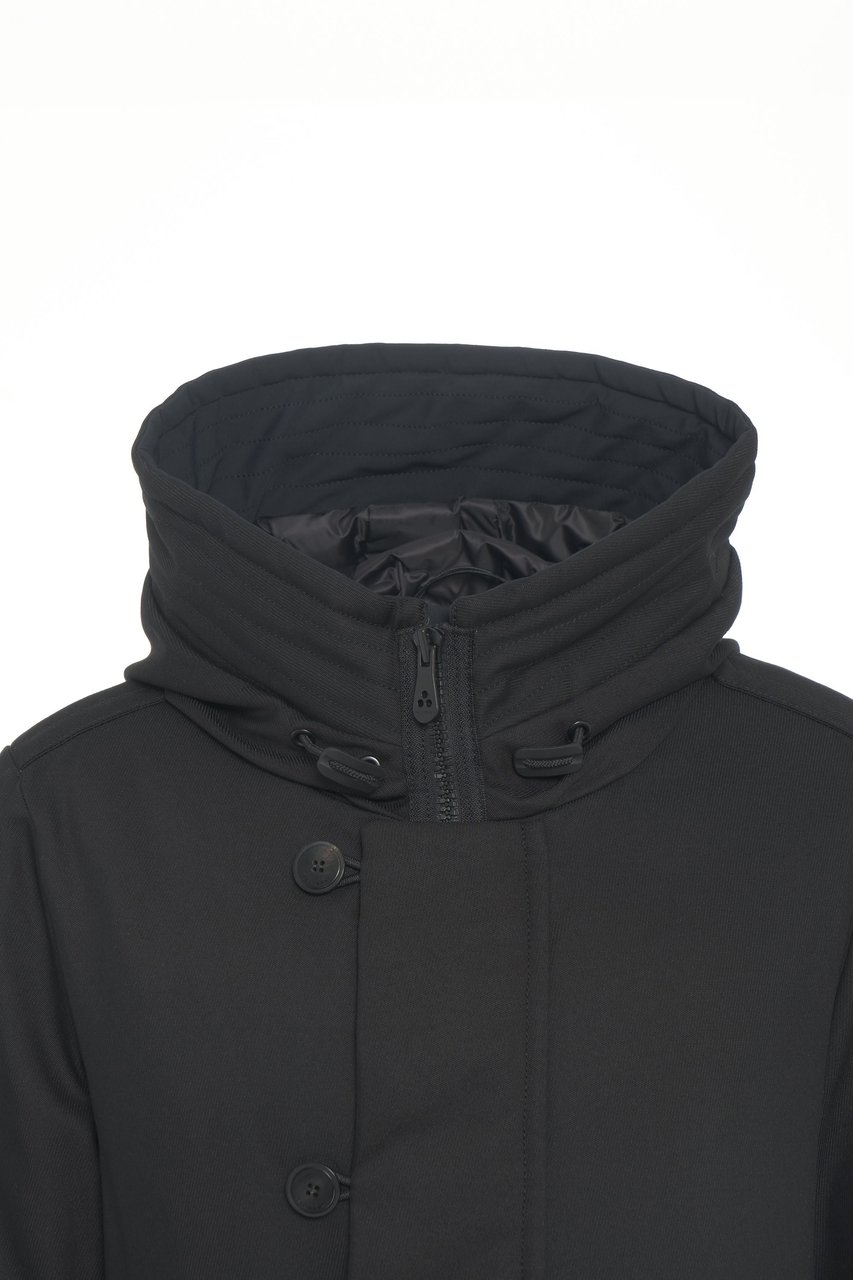 Peuterey Hooded parka Zwart