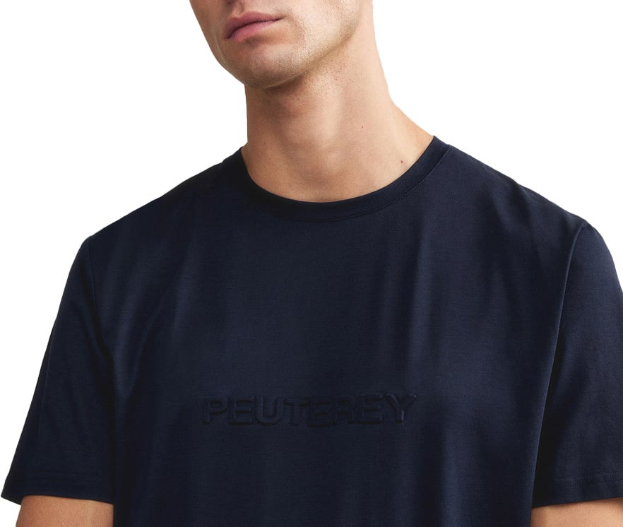 Peuterey Tee Otago MER Blue Grafite Blauw
