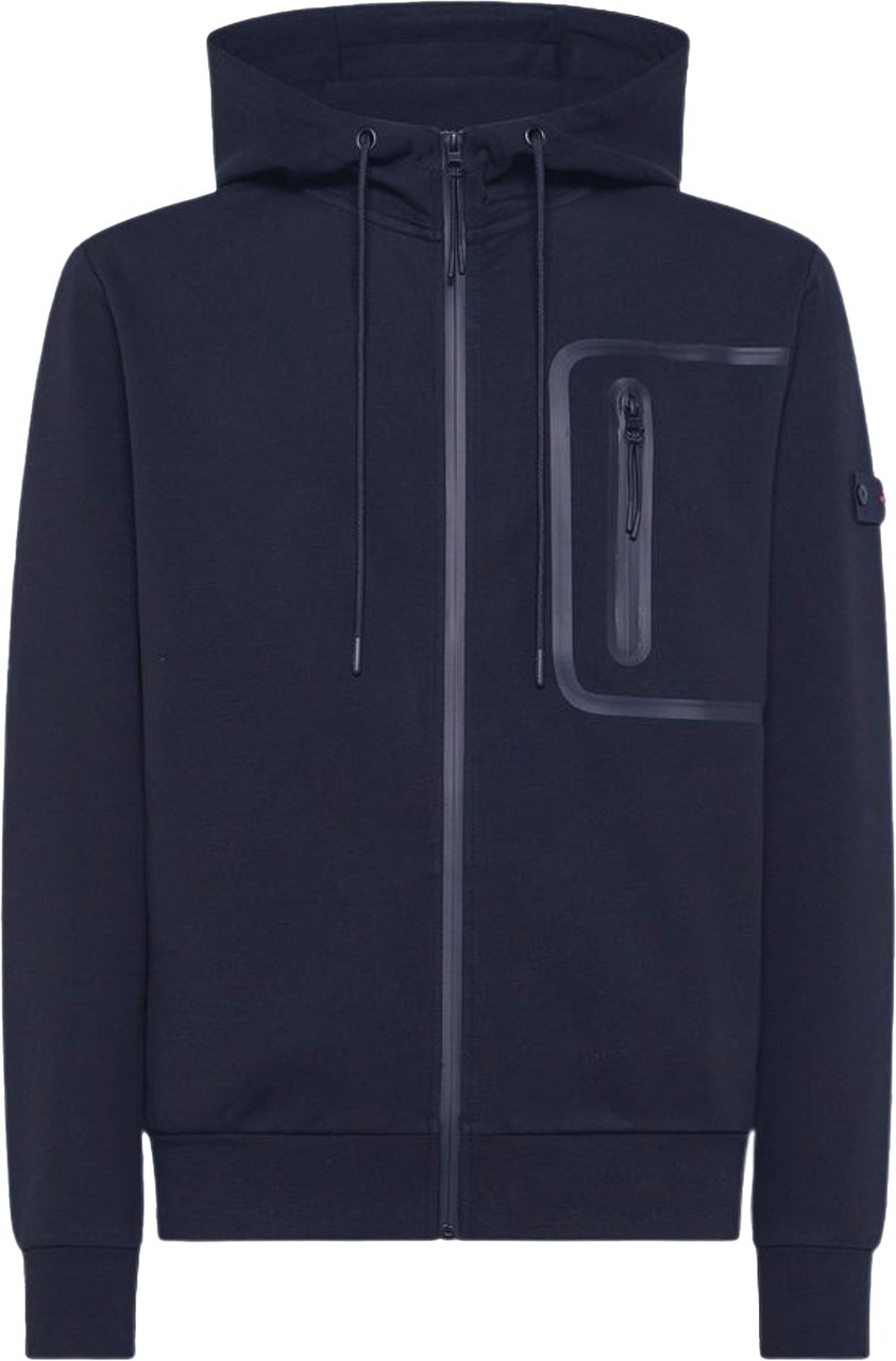 Peuterey Vest Parker  Blue Grafite Blauw