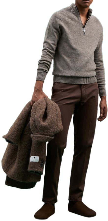 Peuterey Braille  Marrone Foca Beige
