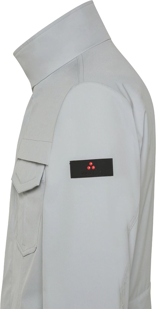 Peuterey Peuterey Metal Mdn Jackets Lichtgrijs Peu5455 Grijs