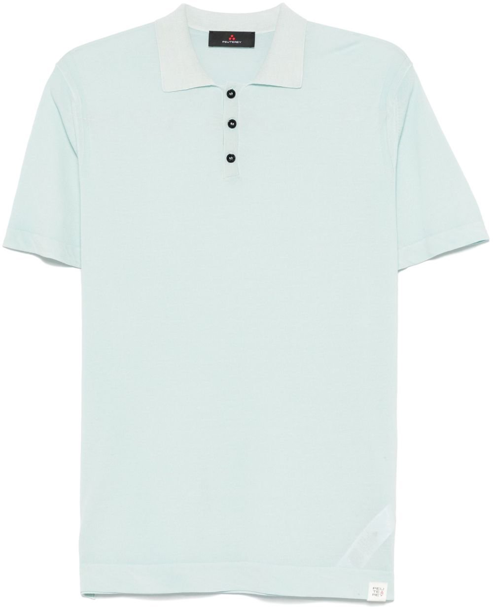 Peuterey T-Shirts And Polos Clear Blue Blauw