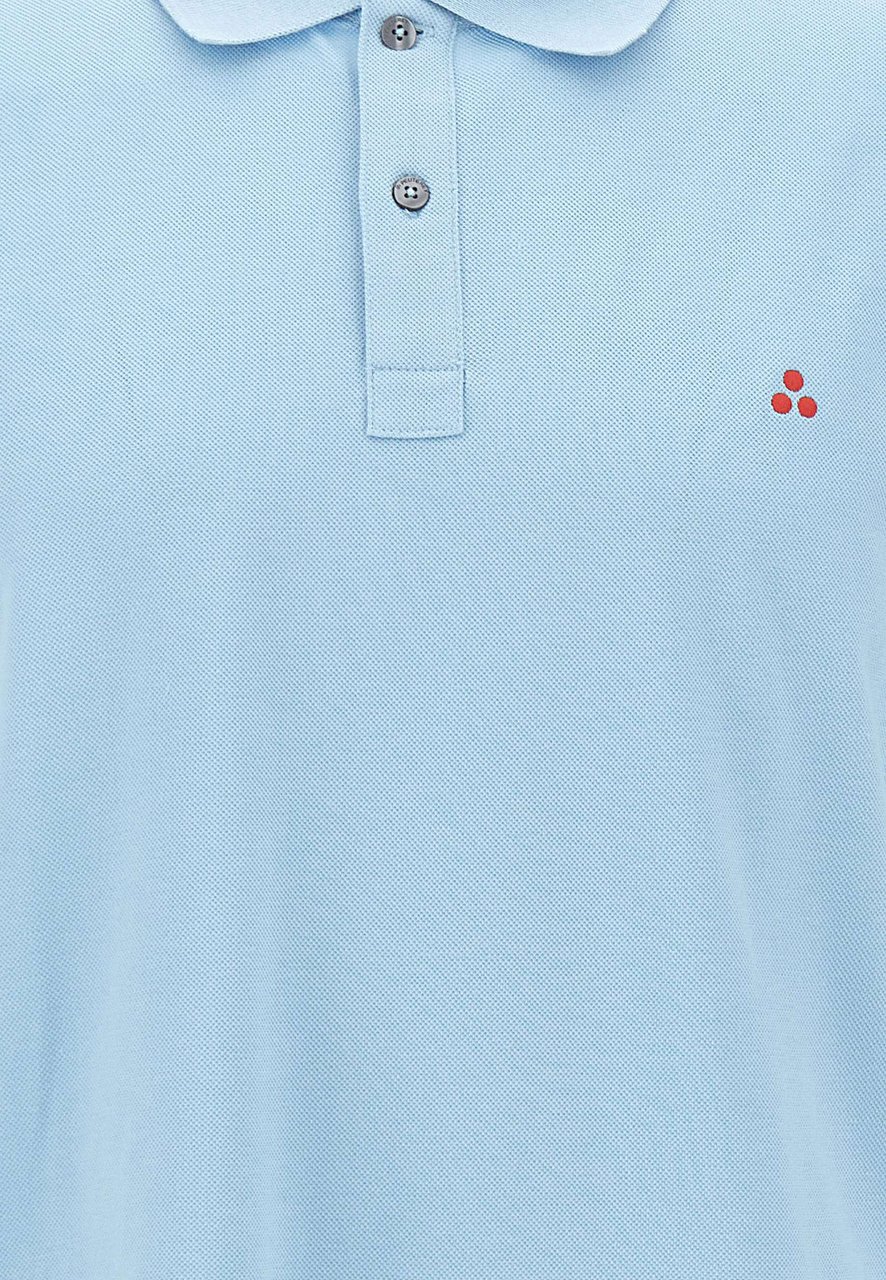 Peuterey T-Shirts And Polos Light Blue Lichtblauw