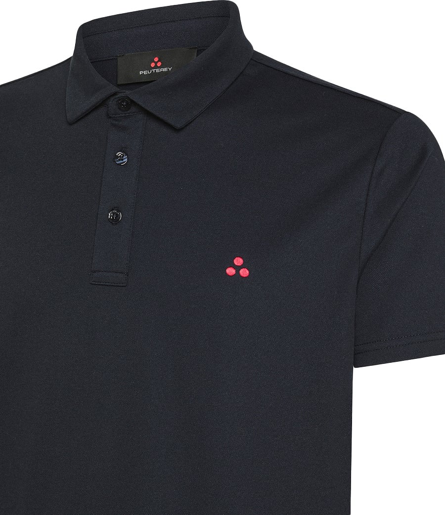 Peuterey Mezzola  Polo Blu Grafite Blauw