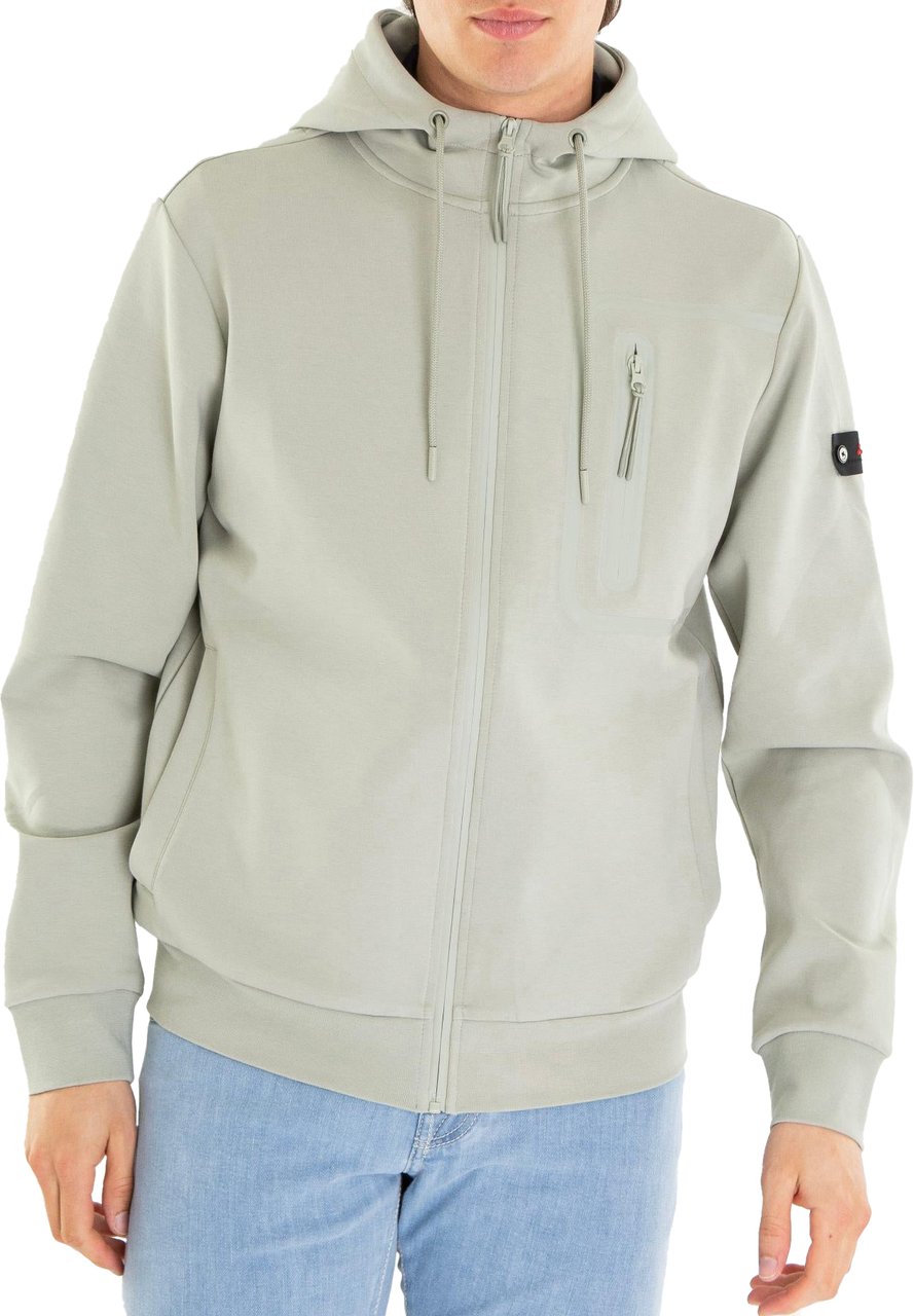 Peuterey Heren Parker 02 Sweater Groen Groen