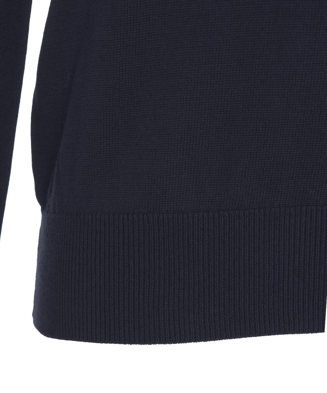 Peuterey Knit cotton sweater Blauw