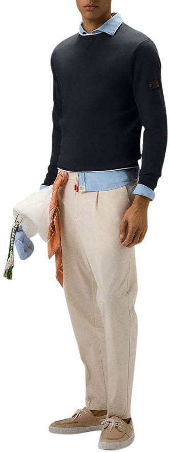Peuterey Rubjerg Knit Blu Grafite Blauw