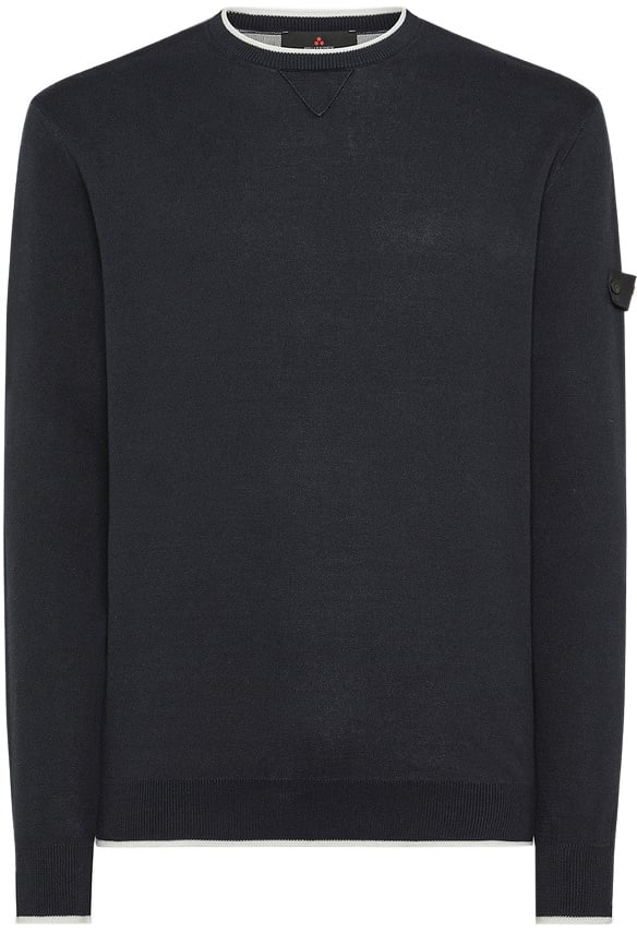 Peuterey Rubjerg Knit Blu Grafite Blauw
