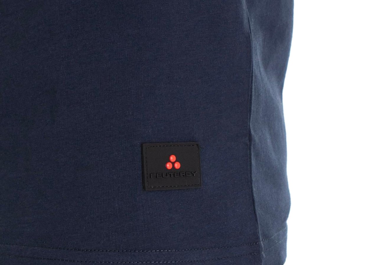 Peuterey Heren Tofino 01 T-Shirt Blauw Blauw
