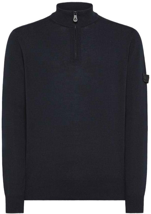 Peuterey Asbury Knit Blu Grafite Blauw