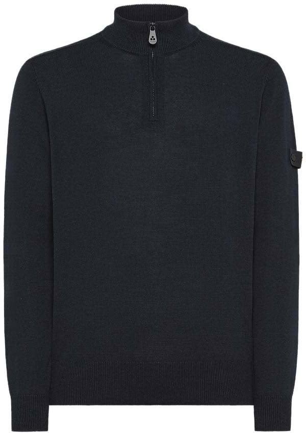 Peuterey Asbury Knit Blu Grafite Blauw