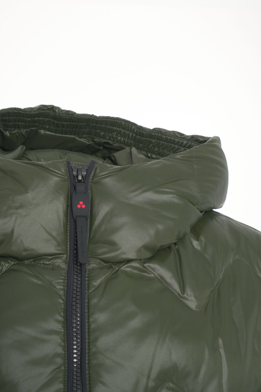 Peuterey Quilted puffer 'Honova' Groen