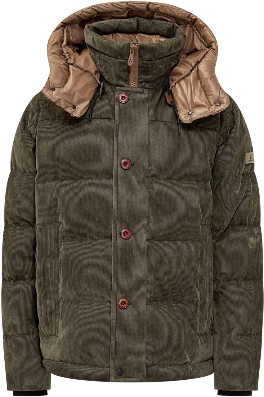 Peuterey Peuterey Piumino con Cappuccio Groen