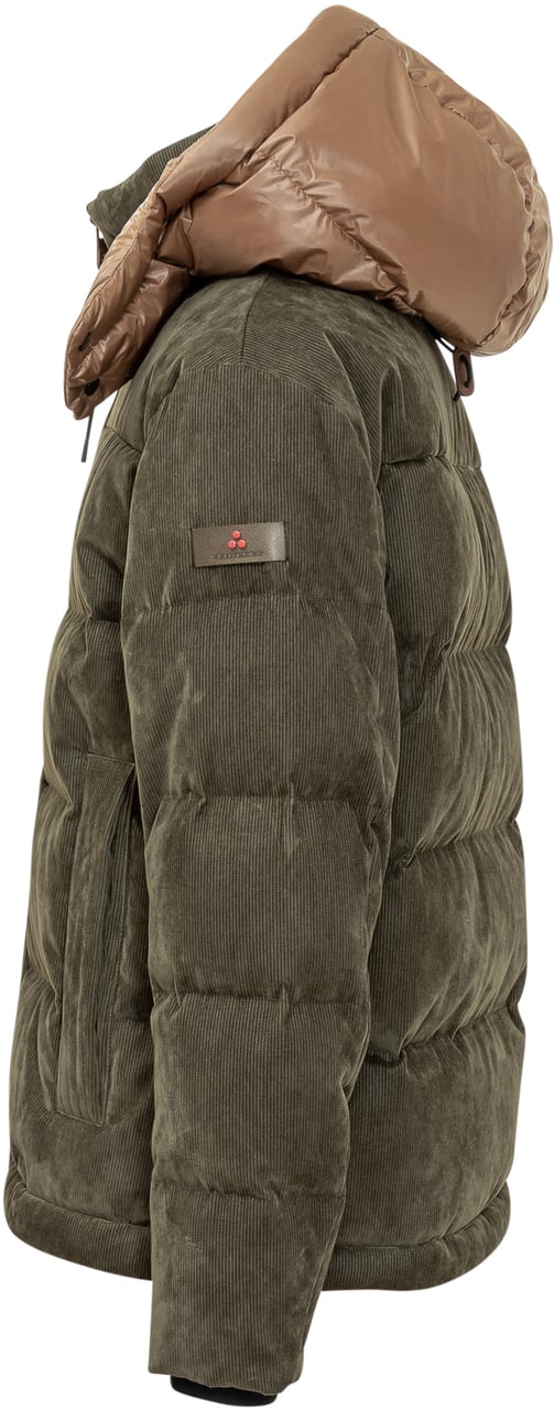 Peuterey Peuterey Piumino con Cappuccio Groen