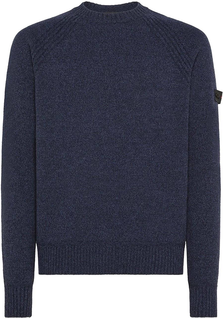 Peuterey Sweaters Blu Grafite Blauw