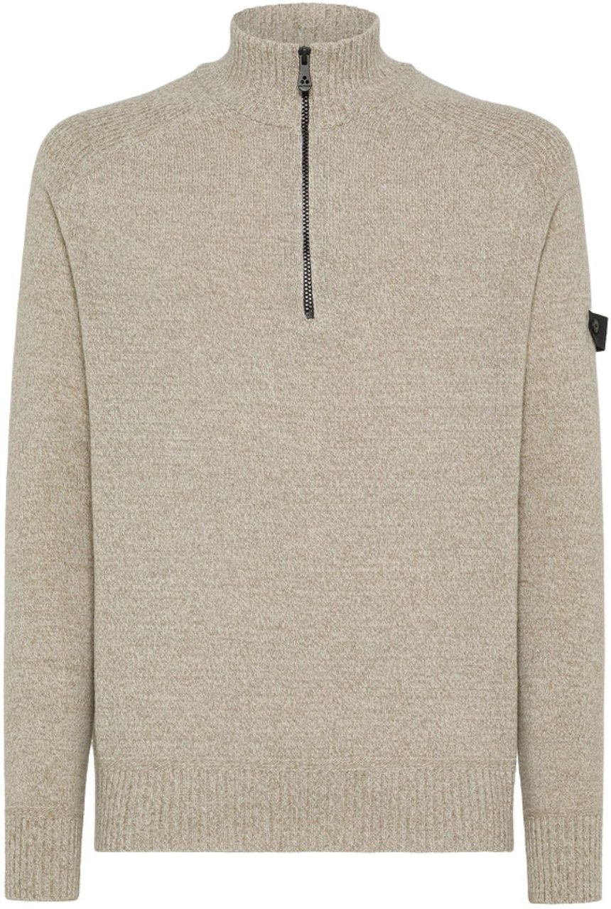 Peuterey Men Braille  Sweater Amaretto - Moul Beige
