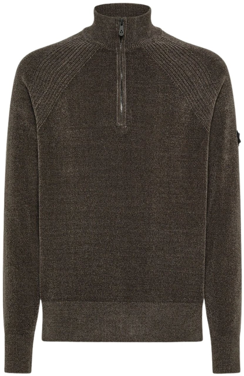 Peuterey Men Crivelli Sweater Cioccolato / Amaretto Bruin