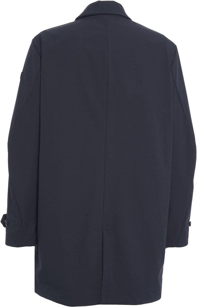 Peuterey Coat with button closure Blauw