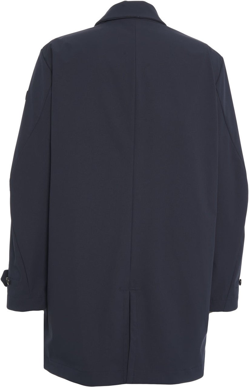 Peuterey Coat with button closure Blauw