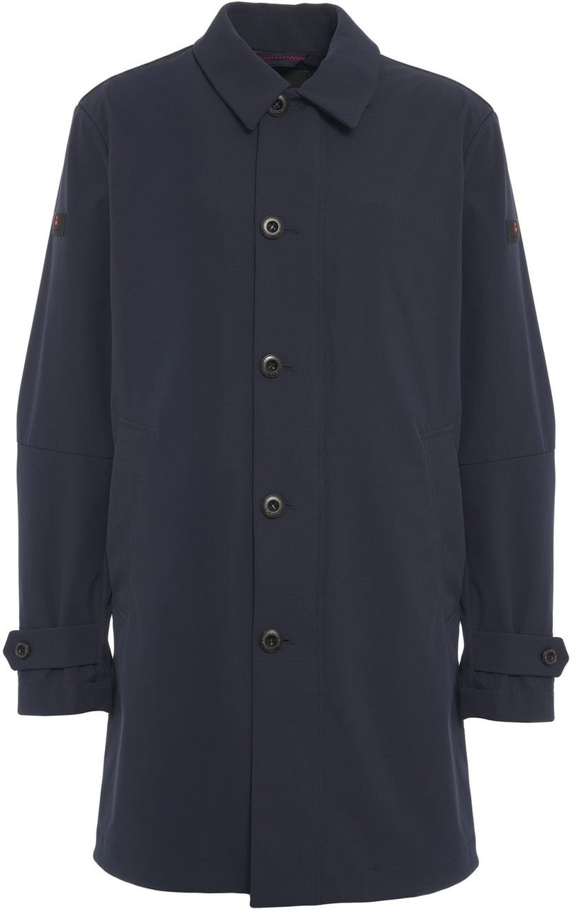 Peuterey Coat with button closure Blauw