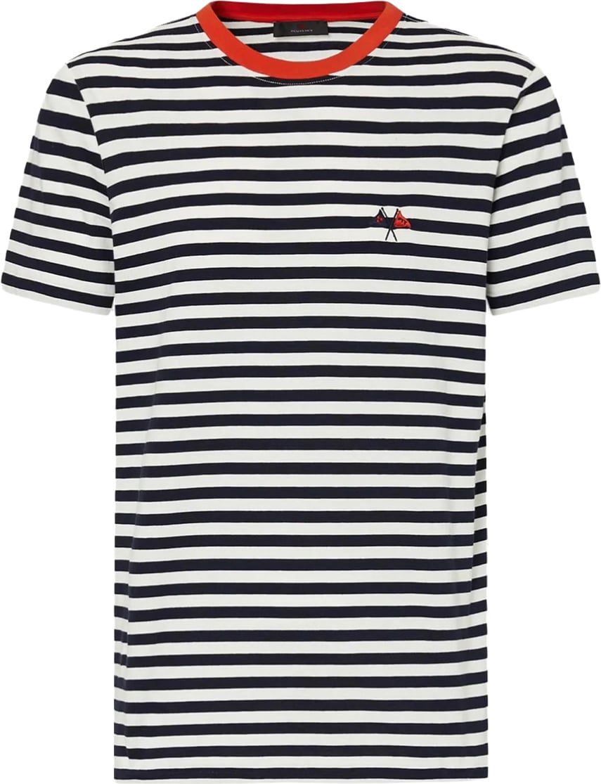 Peuterey Sweaters Blu/Bianco Righe Divers