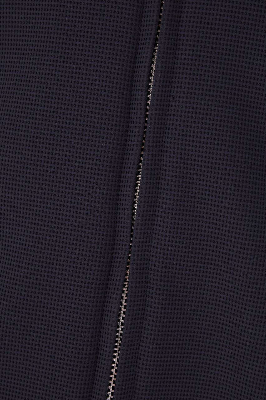 Peuterey Peuterey Midnight blue stretch polyester jacket Blauw