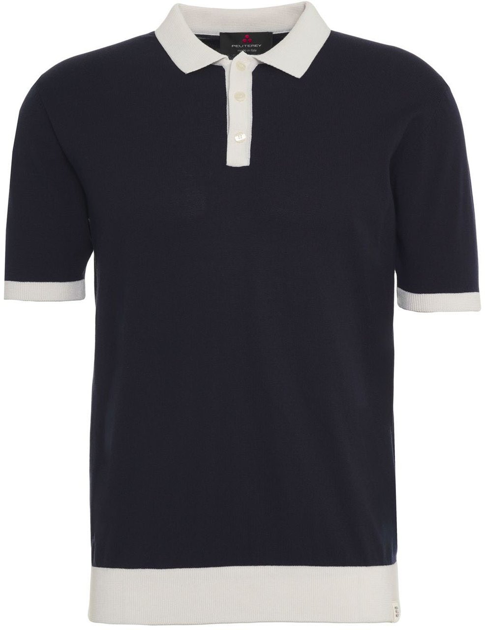 Peuterey Cotton polo shirt Blauw