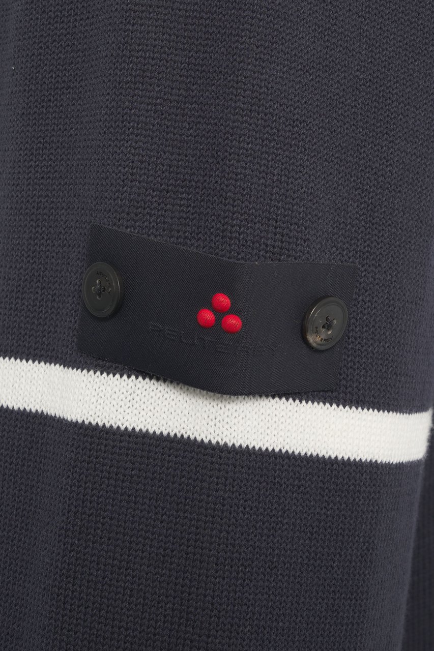 Peuterey Striped sweater Blauw