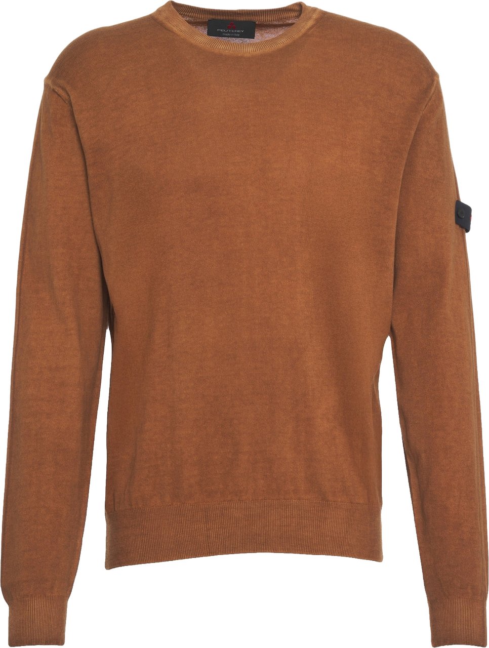 Peuterey Cotton sweater 'Race' Bruin