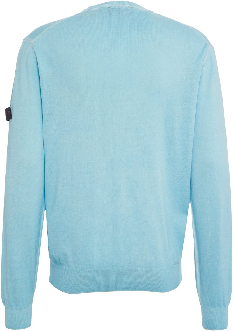 Peuterey Cotton sweater 'Race' Blauw