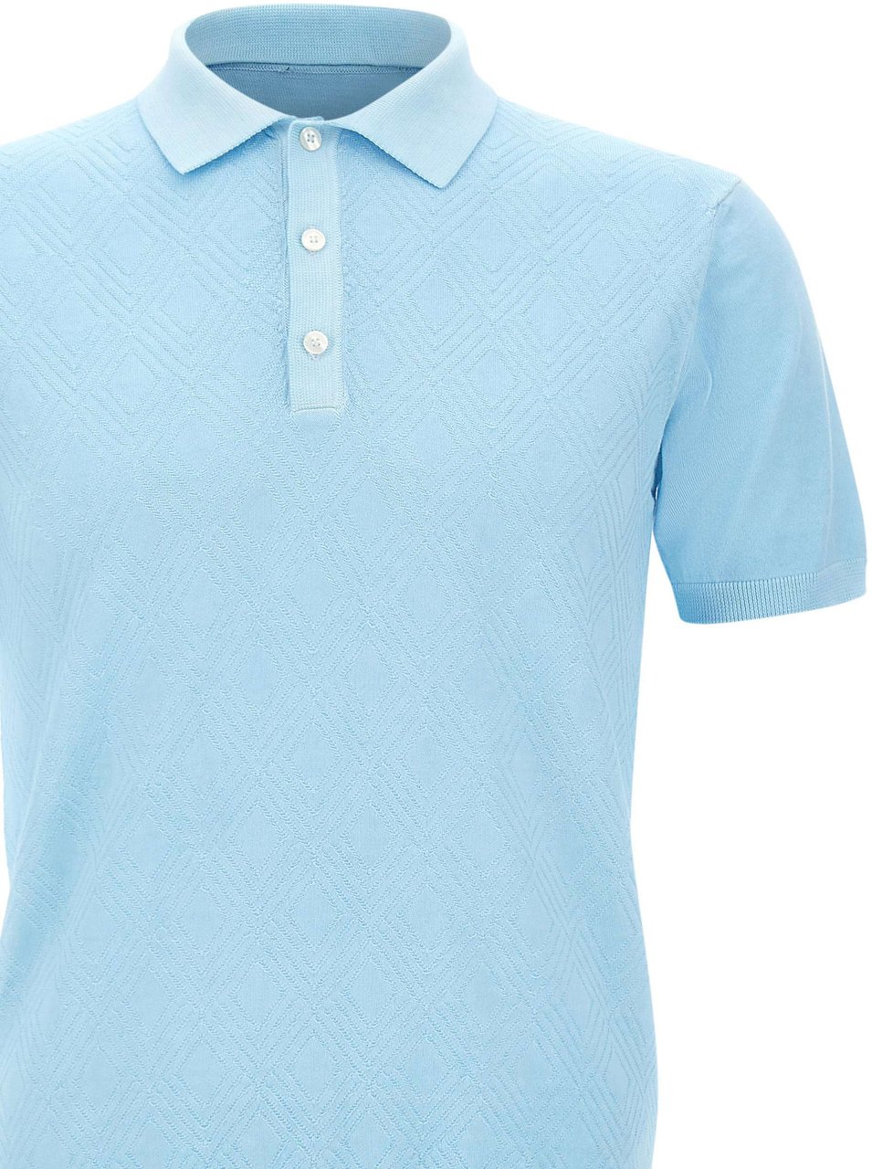 Peuterey T-Shirts And Polos Blue Lichtblauw