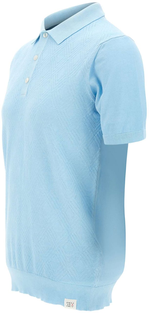 Peuterey T-Shirts And Polos Blue Blauw