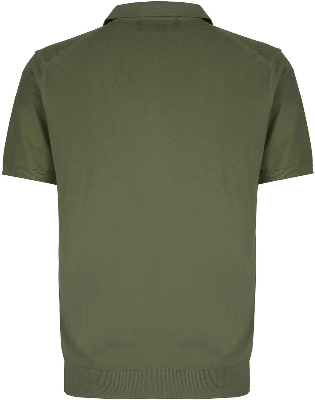 Peuterey Peuterey Military green cotton polo shirt Groen