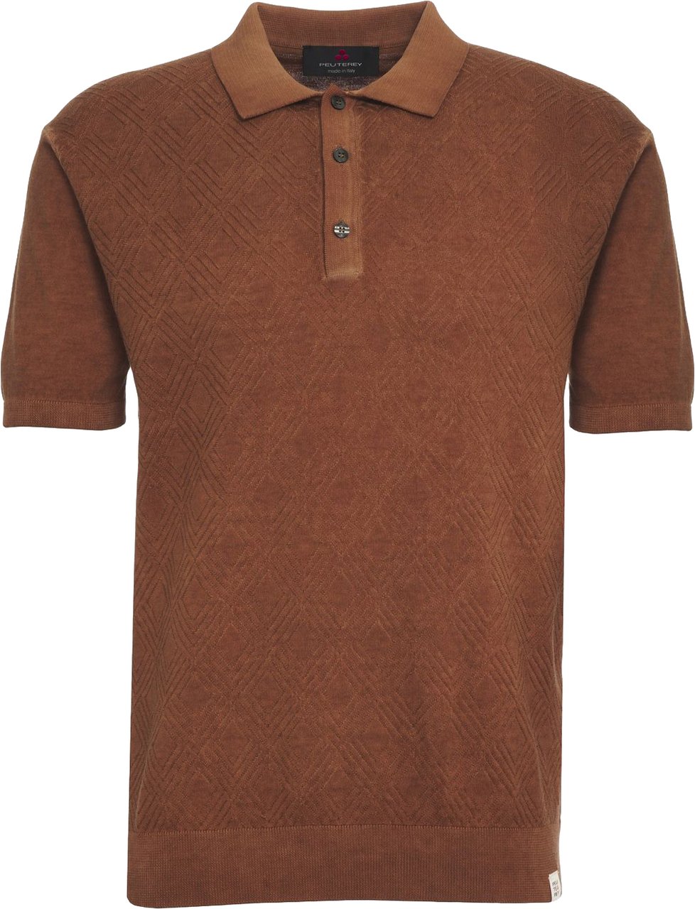 Peuterey Polo shirt 'Correiboi' Bruin