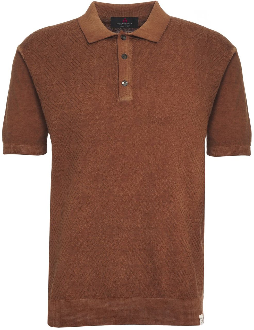 Peuterey Polo shirt 'Correiboi' Bruin
