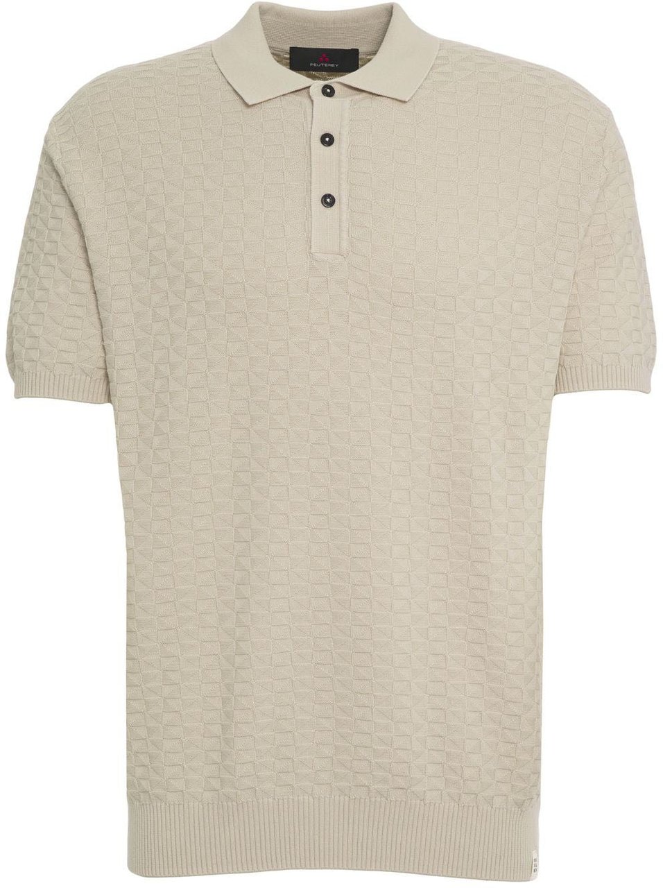 Peuterey Cotton polo shirt 'Kerin' Beige