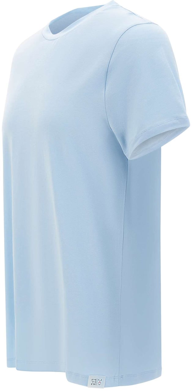 Peuterey T-Shirts And Polos Light Blue Lichtblauw