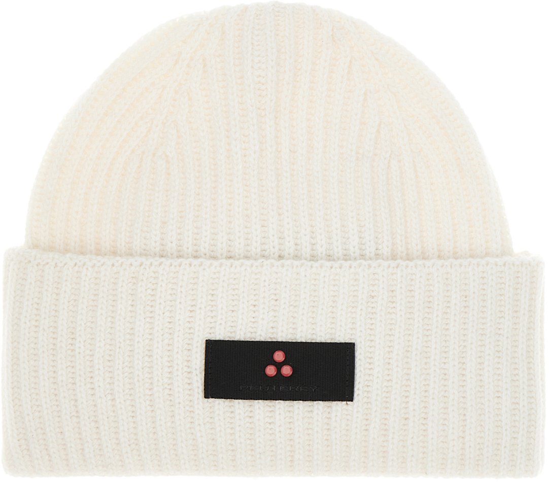 Peuterey Peuterey Ivory nylon blend beanie hat Neutraal