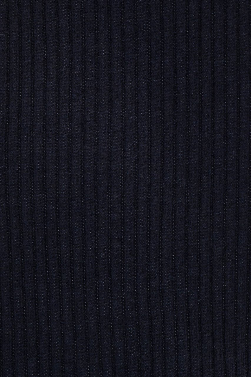 Peuterey Peuterey Midnight blue nylon blend scarf Blauw