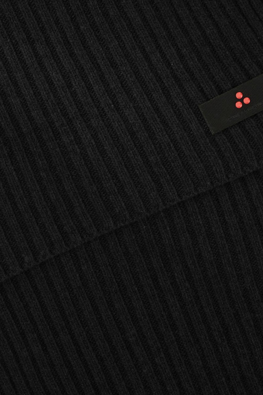 Peuterey Peuterey Black nylon blend scarf Zwart