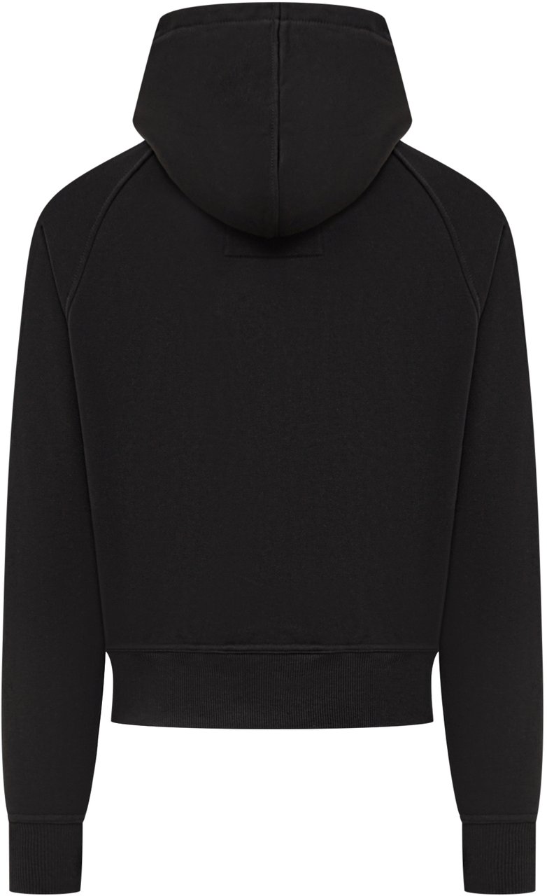 Peuterey Peuterey Felpa con Cappuccio e Chiusura Zip Zwart